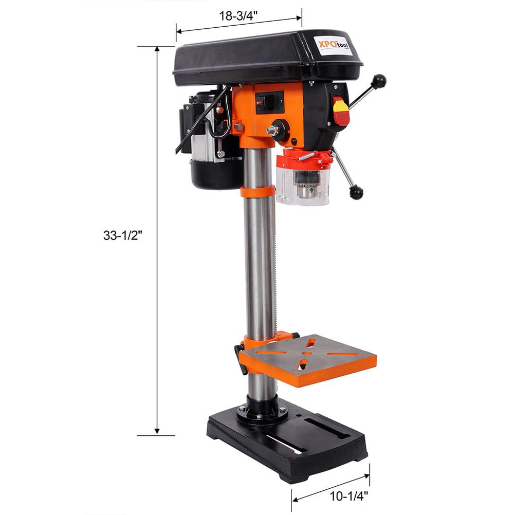 10-Inch Benchtop Drill Press with Laser X884283