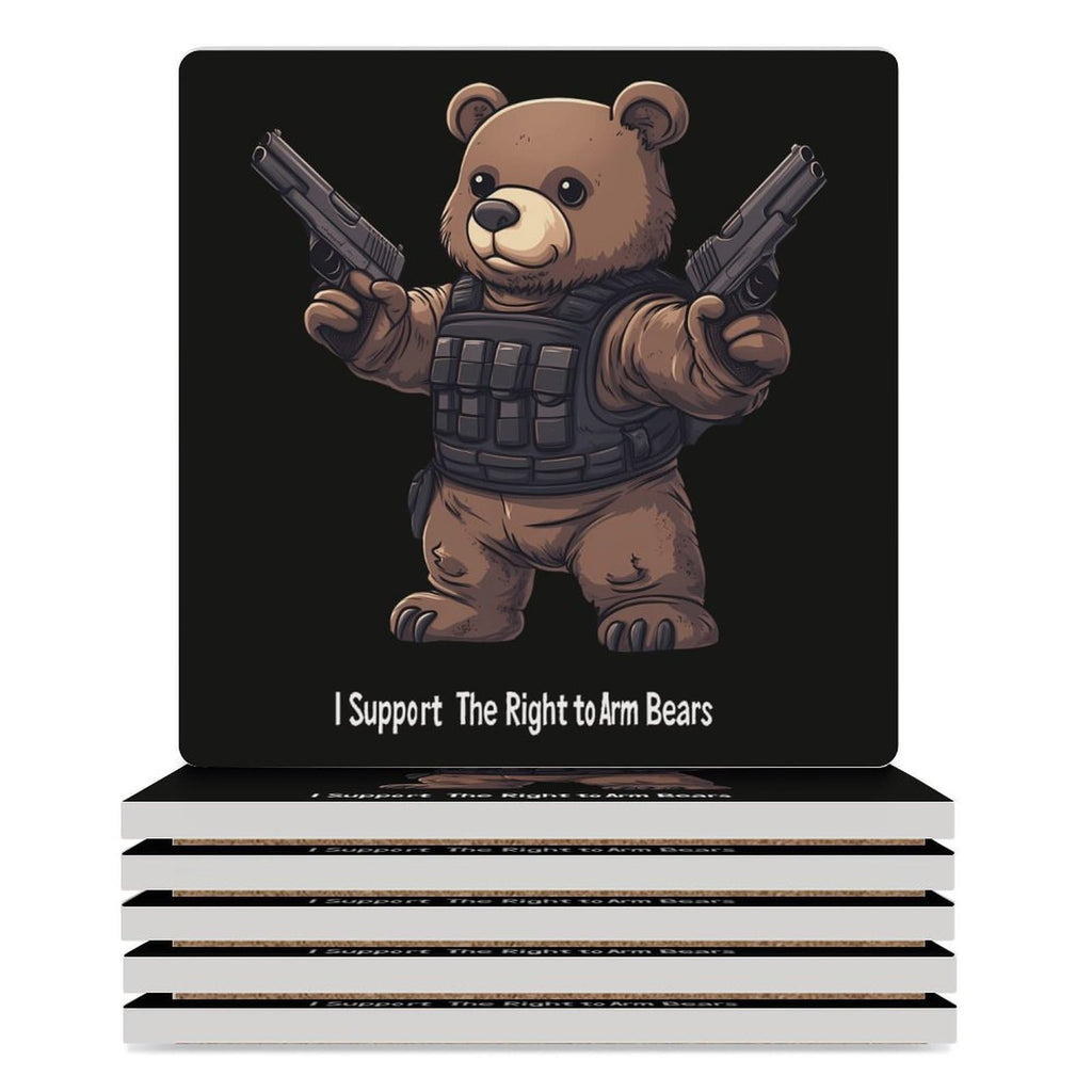 Ceramic Coasters Set Square Drink Coasters O693187