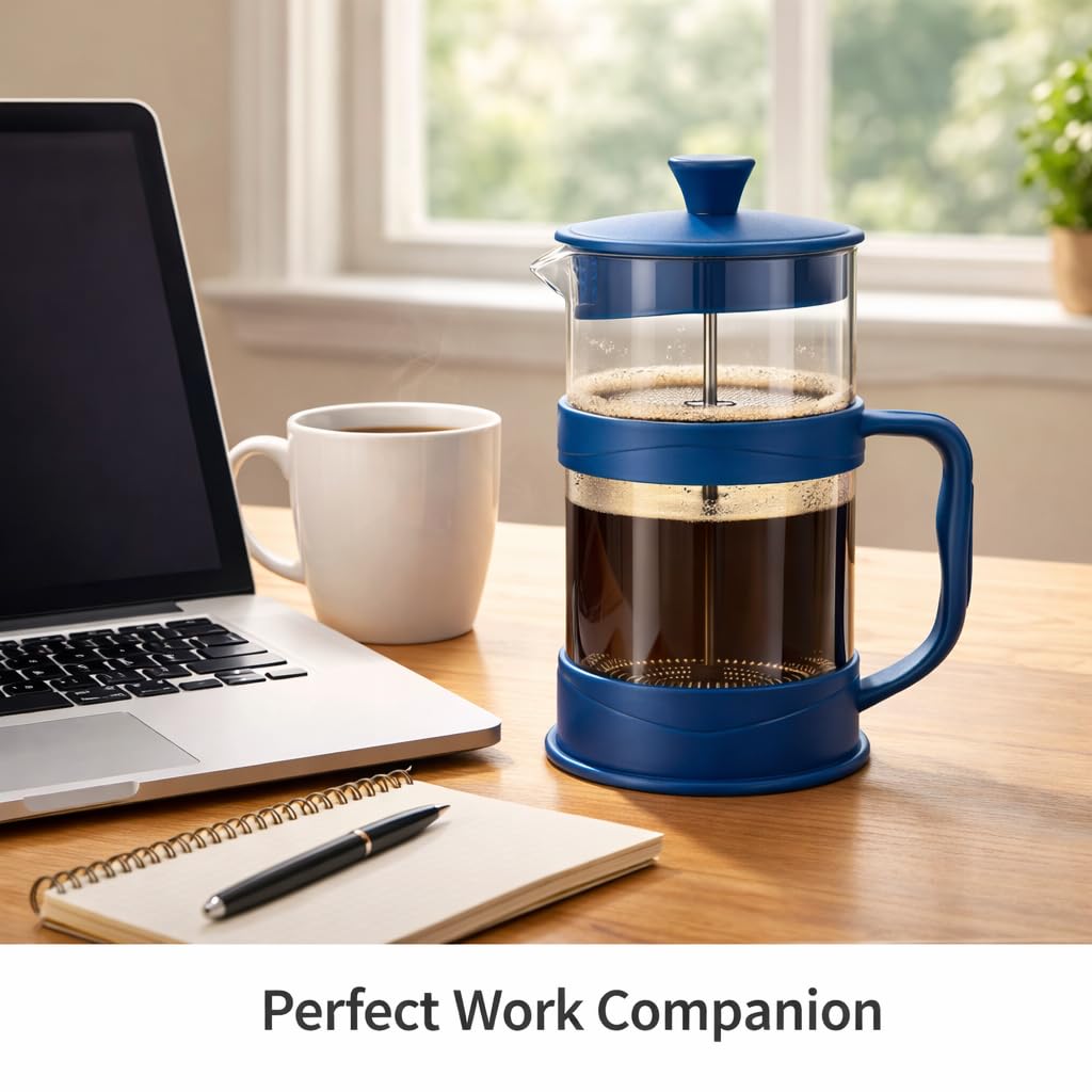 1L Glass French Press Coffee Maker D89206