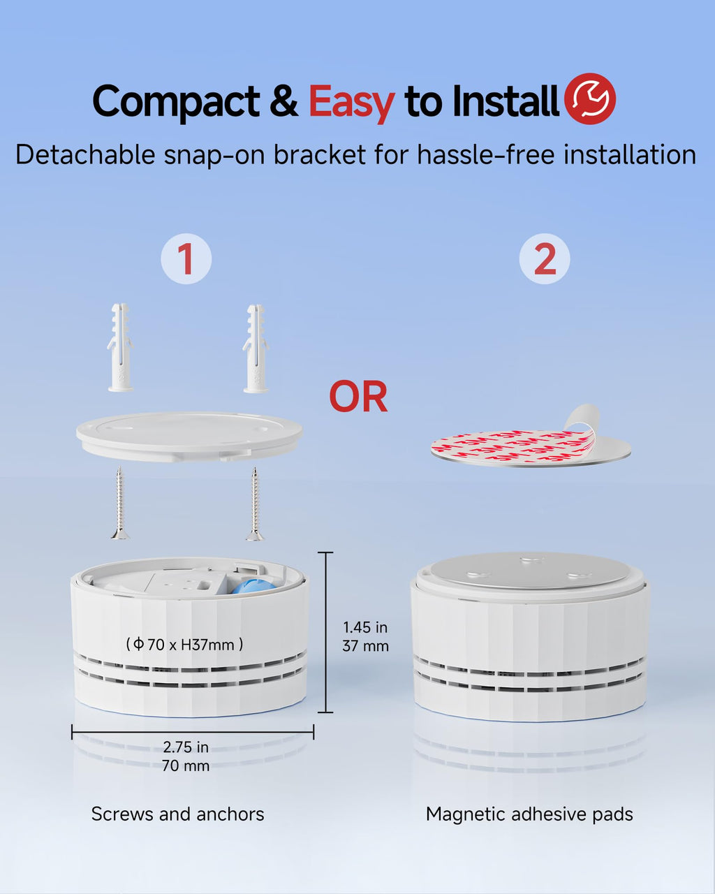 Carbon Monoxide Detectors 3 Pack S343365