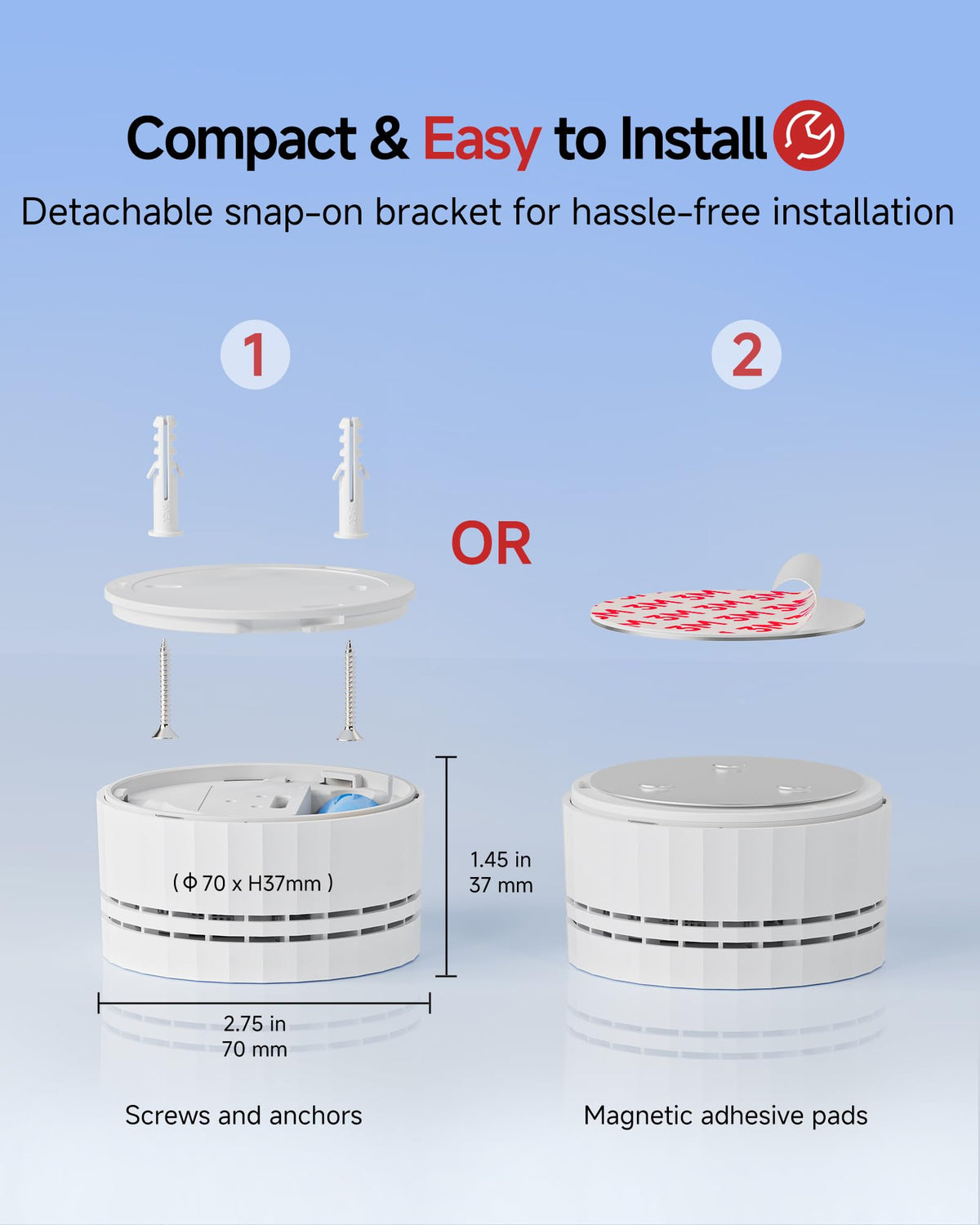 Carbon Monoxide Detectors 3 Pack S343365