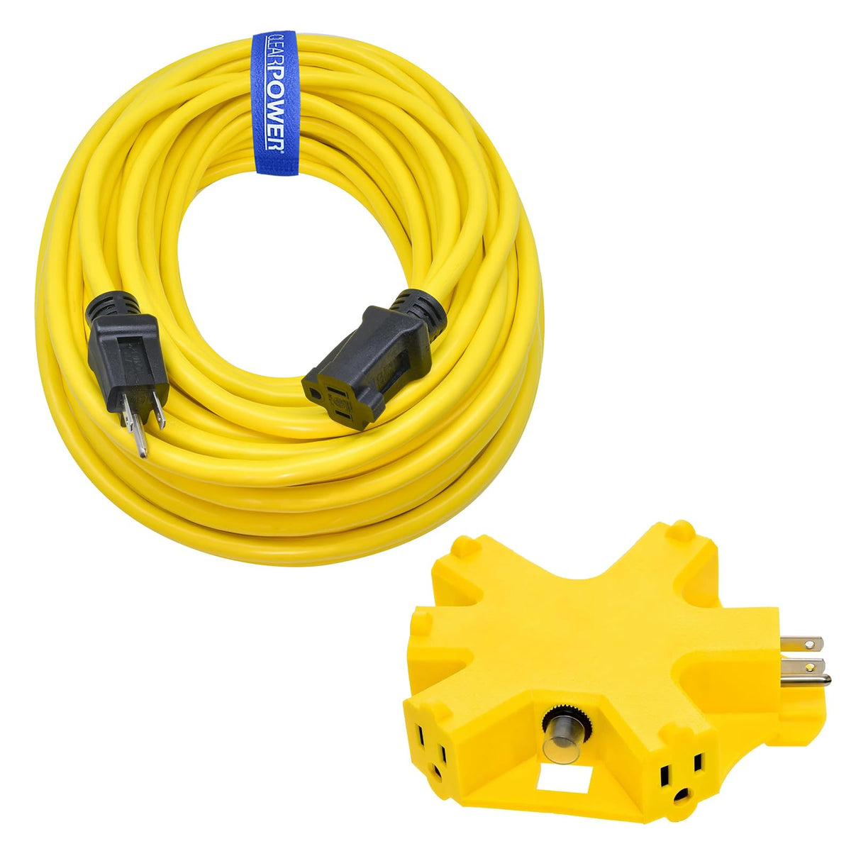 100 ft 12/3 SJTW Heavy Duty Outdoor Extension Cord Y418