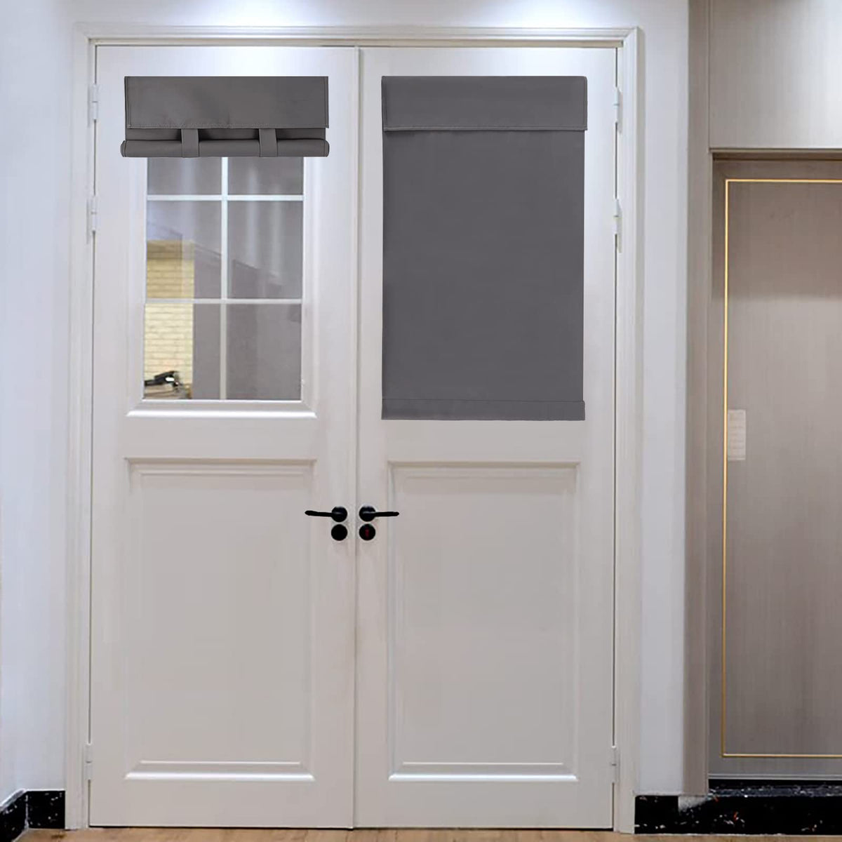 100% Blackout Door Curtains V982159