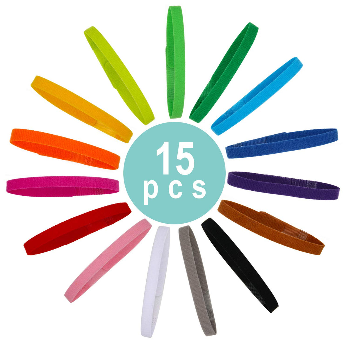 15 Pcs Soft Newborn Pet ID Bands K8520