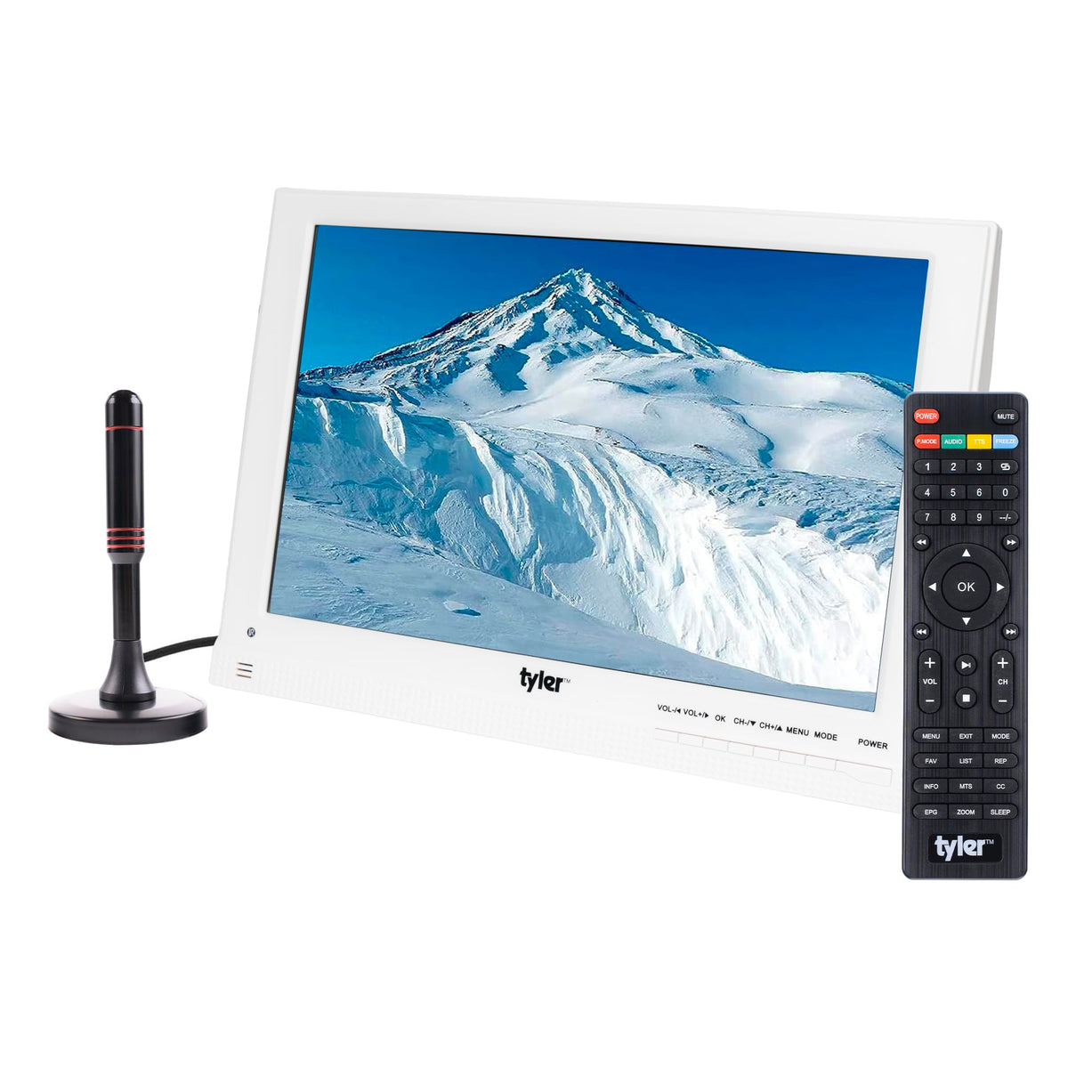 13.3” Portable TV LCD Monitor 1080P Rechargeable Lithium Battery P61138