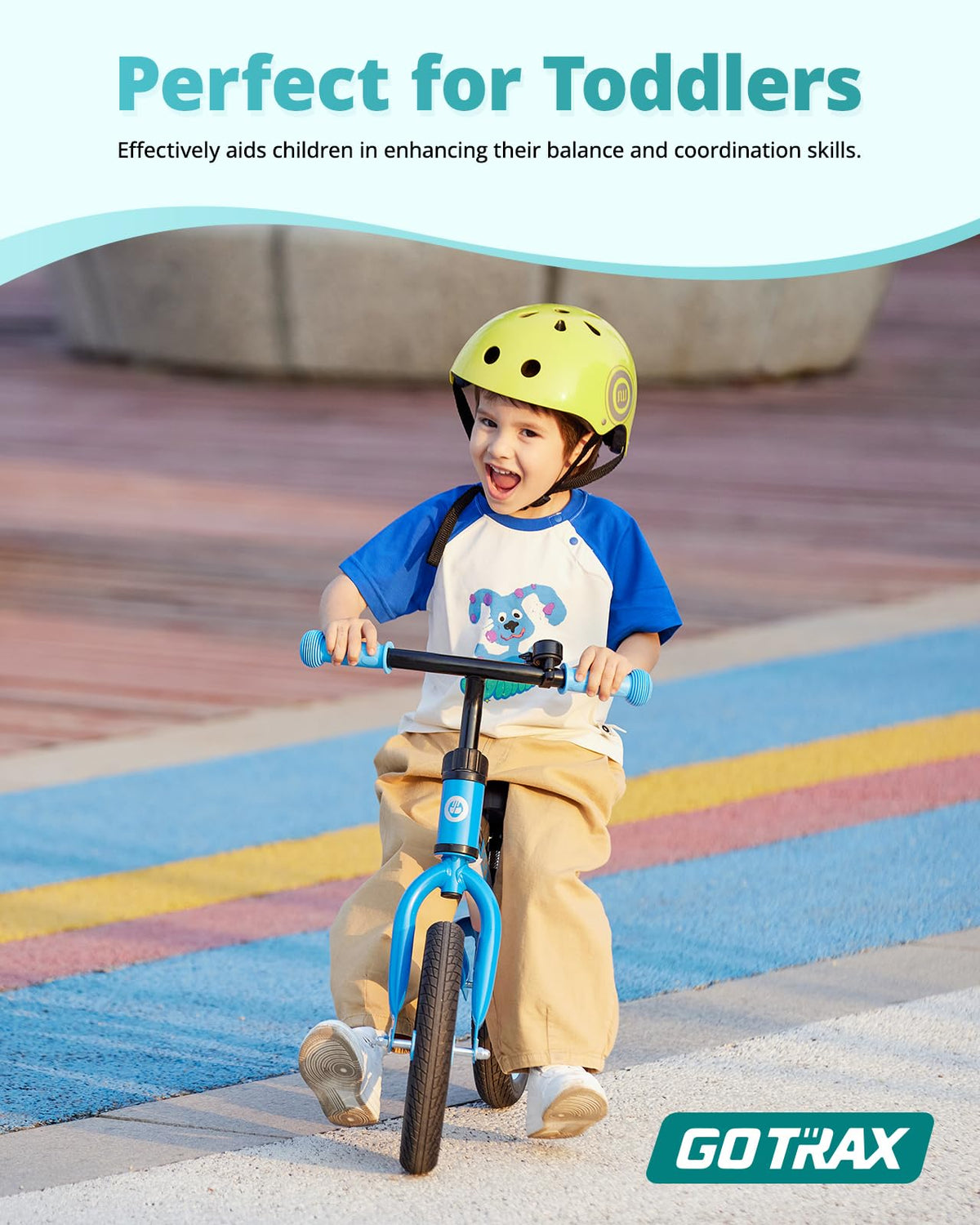 12" No-Pedal Toddler Balance Bike V372685