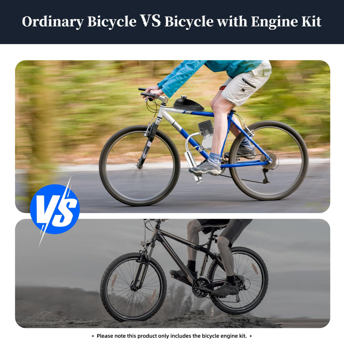 100CC 2-Stroke Gas Bike Conversion Kit with 36 Tooth Sprocket X581