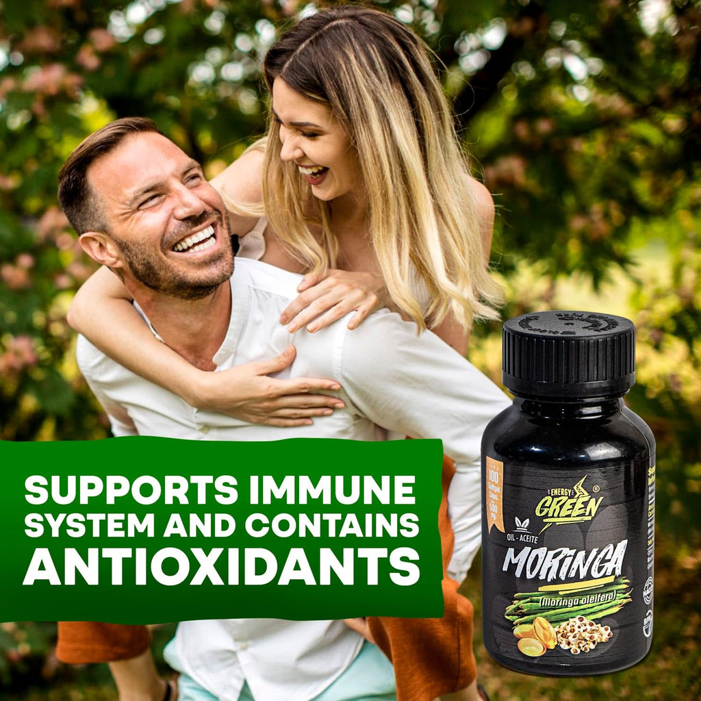 Moringa Seed Oil Softgels, Cold-Pressed, Vegan, 100 Softgels L754