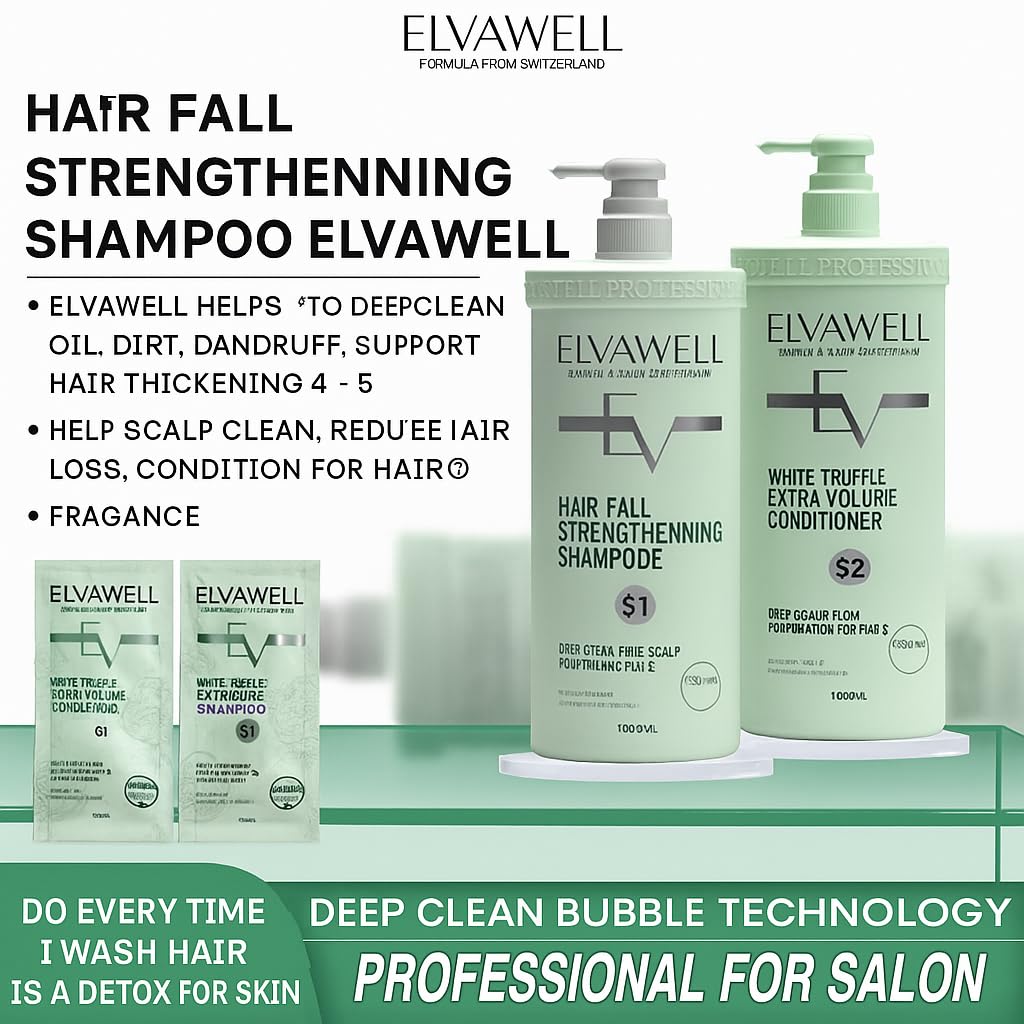 White Shampoo & Conditioner Set 16.9 fl oz Each E599