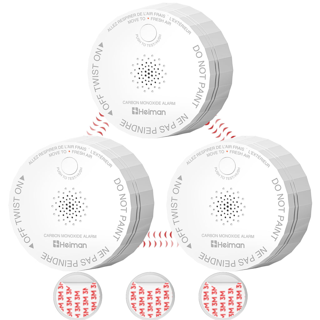 Carbon Monoxide Detectors 3 Pack S343365