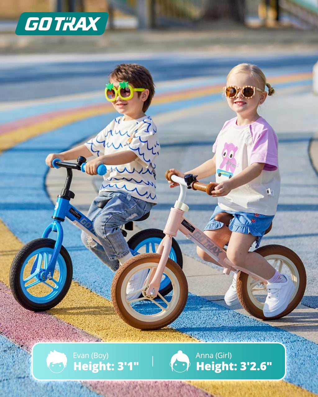 12" No-Pedal Toddler Balance Bike V372685