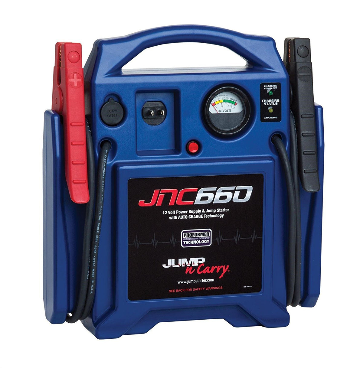 1700 Peak Amp 12 Volt Jump Starter N53186
