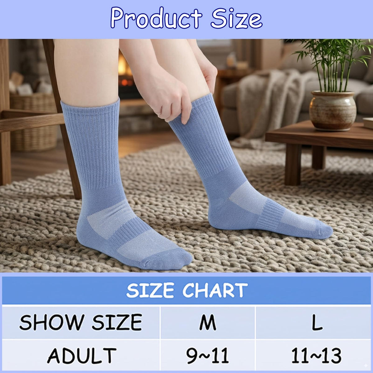 Bamboo Viscose Diabetic Socks for Women C728572