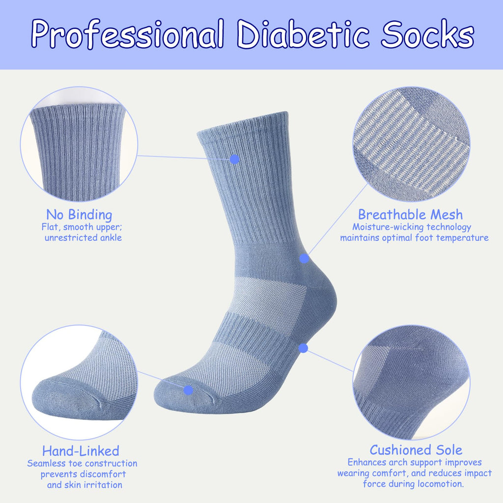 Bamboo Viscose Diabetic Socks for Women C728572