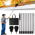12.7FT Long Adjustable Gutter Cleaner & Brush L36561