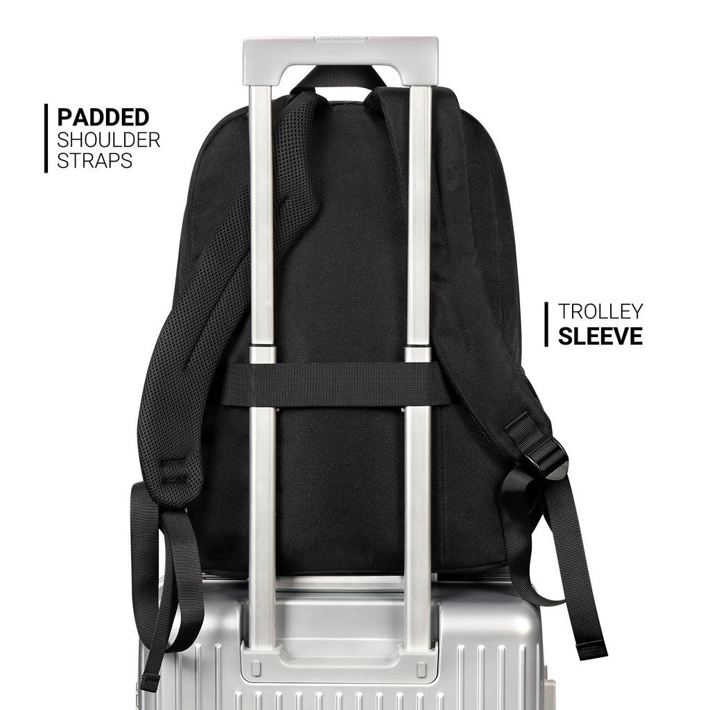 Black 26L Water Resistant Backpack I12693