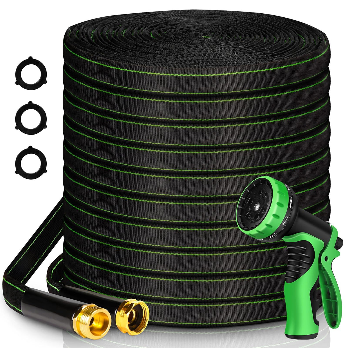 100 ft Heavy Duty Non-Expandable Garden Hose M451