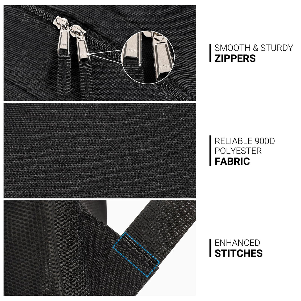 Black 26L Water Resistant Backpack I12693