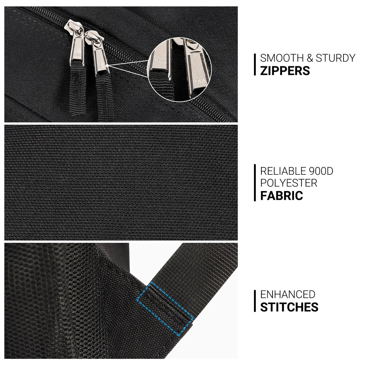 Black 26L Water Resistant Backpack I12693