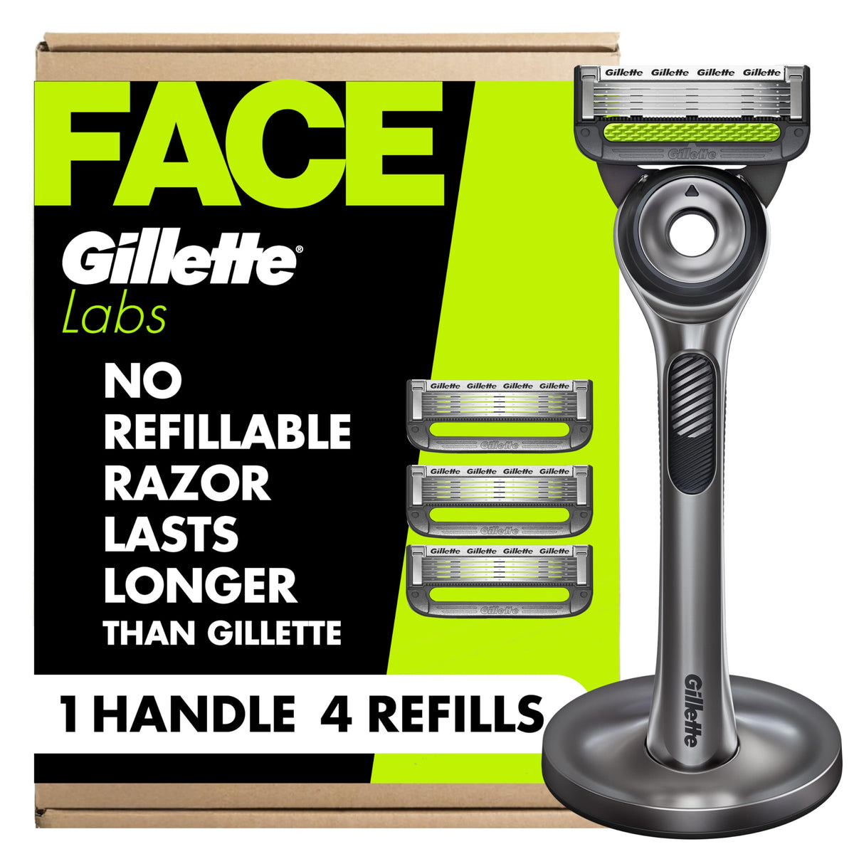 Razor with 1 Handle and 4 Blade Refills K20539